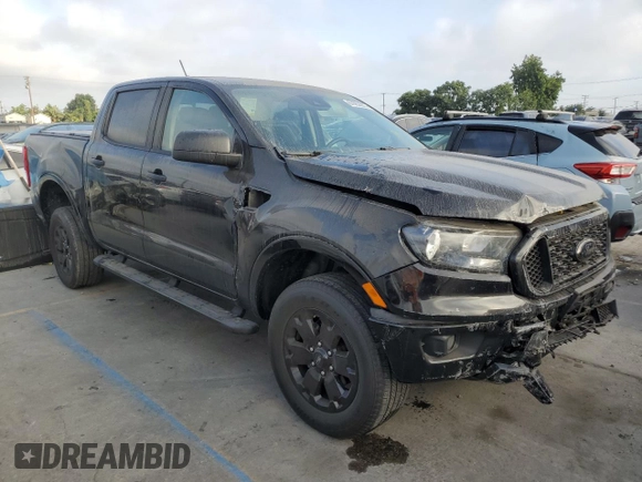 2023 Ford Ranger XL with VIN 1FTER4EH4PLE04252, listed as a Copart auction lot 67052925 with 20,307 mi miles and Salvage title. Bid and sale history available at DreamBid. Image 4.