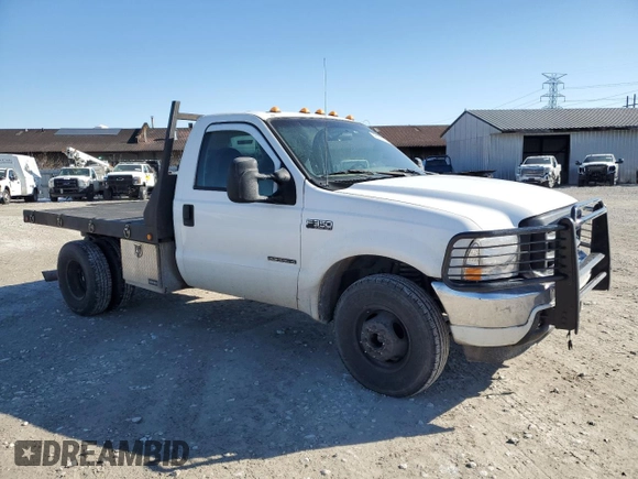 2001 Ford F-350 with VIN 1FDWF36F91ED51169, listed as a Copart auction lot 42299565 with 309,628 mi miles and Clean title. Bid and sale history available at DreamBid. Image 4.