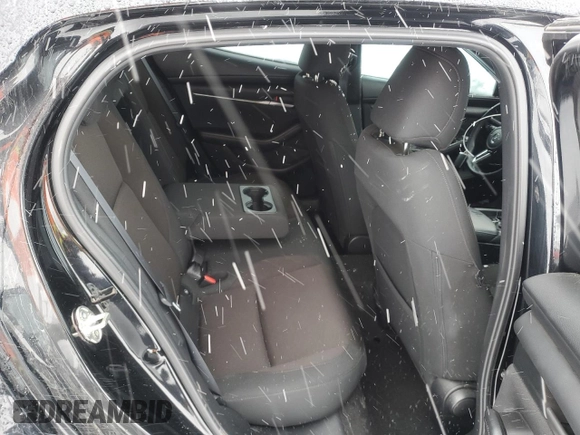 2023 Mazda 3 S Carbon Edition with VIN JM1BPBLM1P1614736, listed as a Copart auction lot 46285155 with 56,830 mi miles and Salvage Title. Bid and sale history available at DreamBid. Image 10.