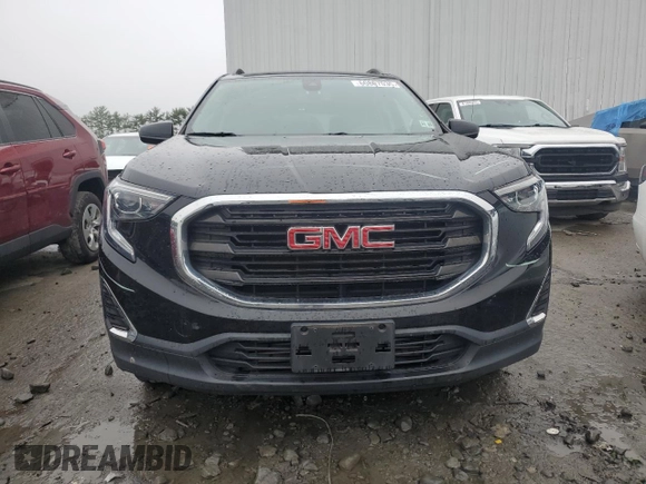 2020 GMC Terrain SLE with VIN 3GKALTEV9LL285729, listed as a Copart auction lot 60807035 with 50,143 mi miles and Salvage title. Bid and sale history available at DreamBid. Image 5.