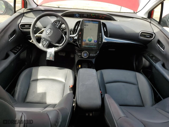 2022 Toyota Prius Prime LE with VIN JTDKAMFP7N3220095, listed as a Copart auction lot 51100625 with 52,411 mi miles and Salvage Title. Bid and sale history available at carsss.com. Image 8.