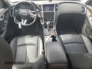 2018 Infiniti Q50 3.0t LUXE with VIN JN1EV7AR3JM440451, listed as a Copart auction lot 70054044 with 112,855 mi miles and Salvage Title. Bid and sale history available at carsss.com. Image 8.