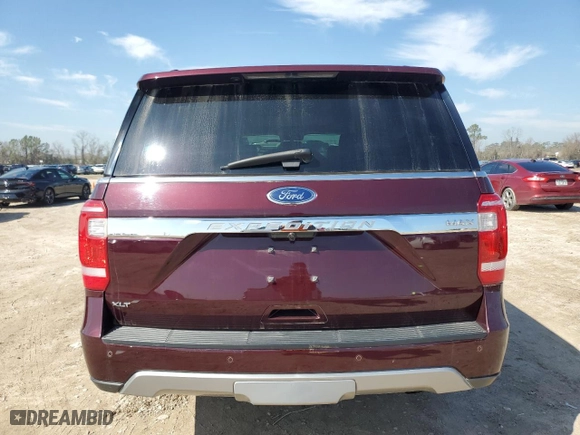 2021 Ford Expedition Max XLT with VIN 1FMJK1HT7MEA80095, listed as a Copart auction lot 44702785 with NaN miles and Salvage Title. Bid and sale history available at carsss.com. Image 6.