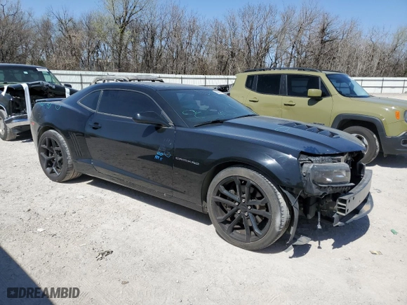 2015 Chevrolet Camaro SS with VIN 2G1FK1EJ0F9223447, listed as a Copart auction lot 50059375 with 29,412 mi miles and Salvage Title. Bid and sale history available at carsss.com. Image 4.
