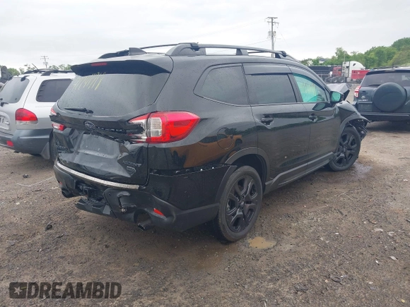 2024 Subaru Ascent Onyx with VIN 4S4WMAHD7R3435391, listed as a IAAI auction lot 42241718 with 18,356 mi miles and . Bid and sale history available at DreamBid. Image 4.