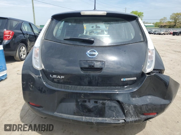 2015 Nissan LEAF SV with VIN 1N4AZ0CP8FC315788, listed as a Copart auction lot 48146553 with 71,454 mi miles. Bid and sale history available at carsss.com. Image 6.