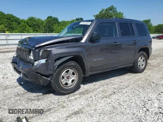 2016 Jeep Patriot Sport with VIN 1C4NJRBB1GD627427, listed as a Copart auction lot 56480885 with 167,929 mi miles and Salvage title. Bid and sale history available at DreamBid. Image 1.