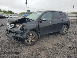 2008 Acura MDX Tech Pkg with VIN 2HNYD28368H527737, listed as a Copart auction lot 52011895 with 209,715 mi miles and Salvage Title. Bid and sale history available at carsss.com. Image 1.