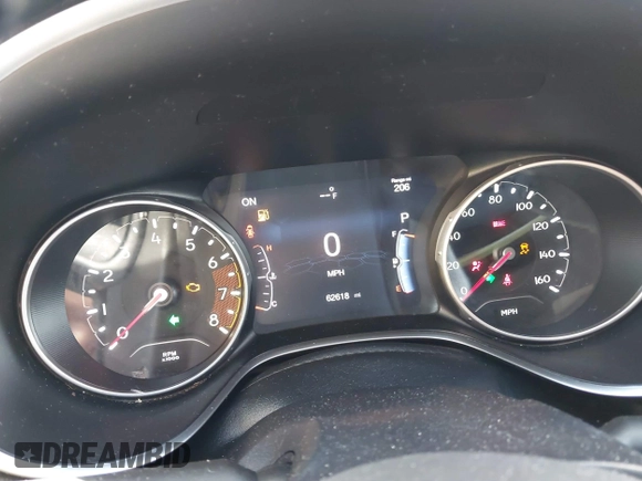 2021 Jeep Compass 80th Anniversary with VIN 3C4NJDEB1MT603763, listed as a IAAI auction lot 42053176 with 62,618 mi miles and . Bid and sale history available at DreamBid. Image 7.