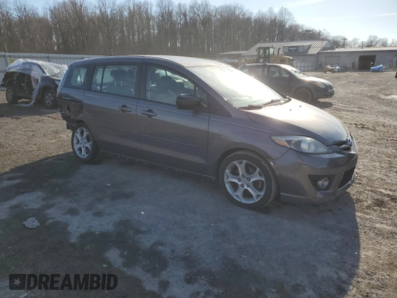 2008 Mazda 5 Grand Touring with VIN JM1CR29L080327232, listed as a Copart auction lot 45486755 with 93,964 mi miles and Salvage Title. Bid and sale history available at carsss.com. Image 4.