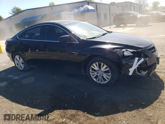 2010 Mazda 6 i Touring Plus with VIN 1YVHZ8CH9A5M02879, listed as a Copart auction lot 54875595 with 144,315 mi miles and Salvage title. Bid and sale history available at DreamBid. Image 4.