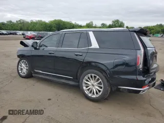 2021 Cadillac Escalade Premium Luxury z VIN 1GYS4CKL4MR193058, wystawiony jako Copart lot #57550955 z przebiegiem 47 761 mil mil oraz Szkoda całkowita • Salvage title. Historia ofert i sprzedaży dostępna na DreamBid. Obrazek 2.