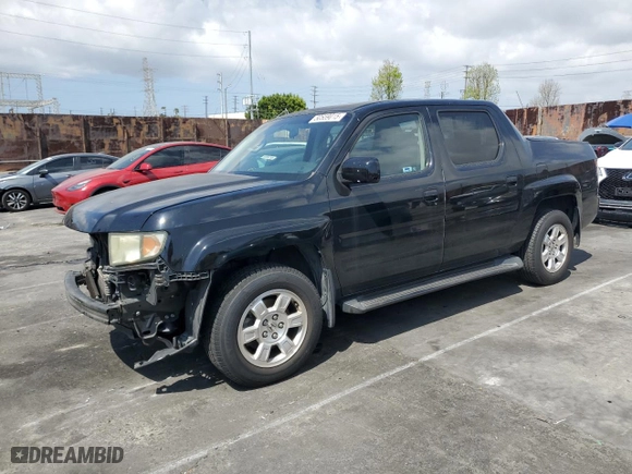 2008 Honda Ridgeline RTL with VIN 2HJYK16518H540255, listed as a Copart auction lot 50559015 with 118,793 mi miles and Salvage Title. Bid and sale history available at carsss.com. Image 1.