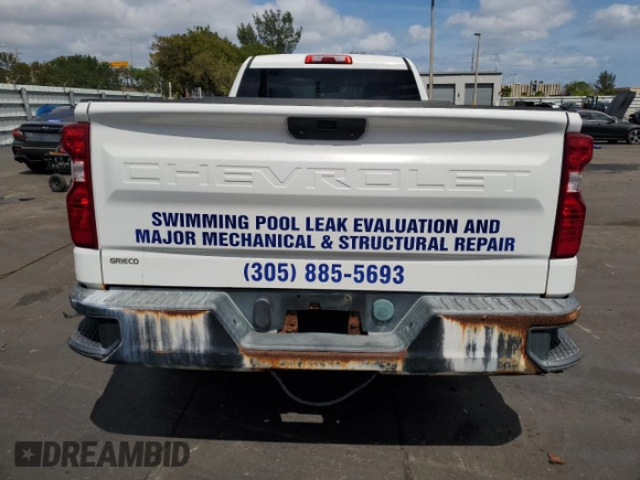 2020 Chevrolet Silverado 1500 Work Truck with VIN 3GCNWAEH6LG248388, listed as a Copart auction lot 54203645 with 85,296 mi miles and Clean Title. Bid and sale history available at DreamBid. Image 6.