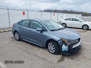 2023 Toyota Corolla LE with VIN 5YFB4MDE7PP069908, listed as a IAAI auction lot 41875915 with 21,261 mi miles. Bid and sale history available at carsss.com. Image 1.