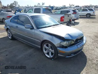 2004 BMW 3 Series 325Ci z VIN WBABV13454JT21236, wystawiony jako IAAI lot #42018747 z przebiegiem 225 140 mil mil oraz . Historia ofert i sprzedaży dostępna na DreamBid. Obrazek 1.
