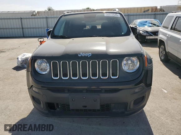 2017 Jeep Renegade Sport z VIN ZACCJBAB5HPG59588, wystawiony jako Copart lot #56972645 z przebiegiem 104 442 mil mil oraz Szkoda całkowita • Salvage title. Historia ofert i sprzedaży dostępna na DreamBid. Obrazek 5.