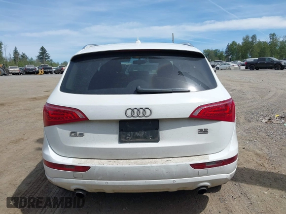 2010 Audi Q5 Premium Plus with VIN WA1LKAFP6AA057942, listed as a IAAI auction lot 42208245 with 133,064 mi miles and . Bid and sale history available at DreamBid. Image 16.