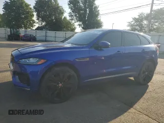 2018 Jaguar F-Pace S z VIN SADCM2FV6JA267465, wystawiony jako Copart lot #66321935 z przebiegiem 93 096 mil mil oraz Czysty tytuł • Clean title. Historia ofert i sprzedaży dostępna na DreamBid. Obrazek 1.