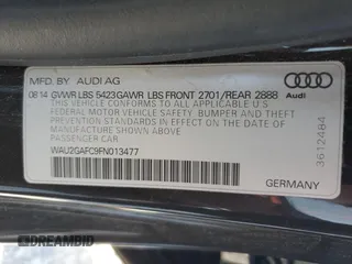 2015 Audi A7 3.0 Prestige with VIN WAU2GAFC9FN013477, listed as a Copart auction lot 75324864 with 87,144 mi miles and Salvage Title. Bid and sale history available at carsss.com. Image 12.