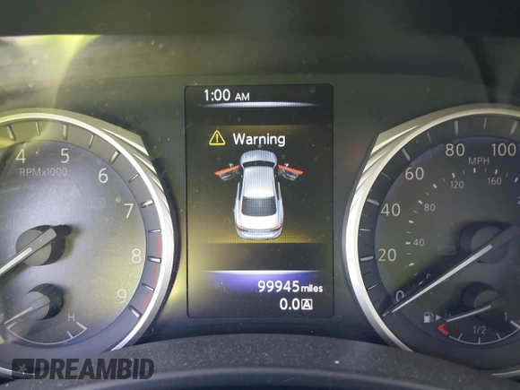 2015 Infiniti Q50 Premium with VIN JN1BV7AP8FM339334, listed as a IAAI auction lot 41956950 with 99,945 mi miles. Bid and sale history available at carsss.com. Image 15.