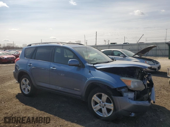 2007 Toyota RAV4 Sport with VIN JTMBD32V276037226, listed as a Copart auction lot 50389955 with 159,927 mi miles and Salvage Title. Bid and sale history available at carsss.com. Image 4.