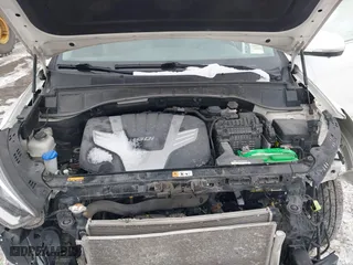 2017 Hyundai Santa Fe Limited Ultimate with VIN KM8SRDHF8HU207282, listed as a IAAI auction lot 41555970 with 120,456 mi miles. Bid and sale history available at carsss.com. Image 10.