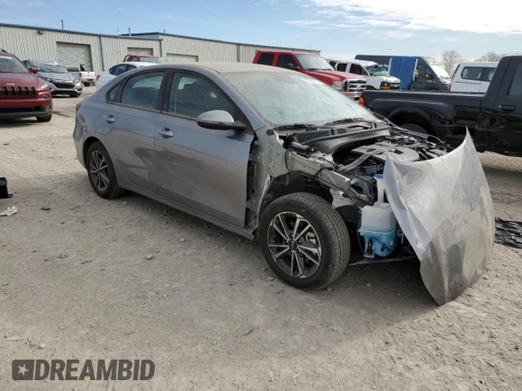 2024 Kia Forte LXS with VIN 3KPF24ADXRE778324, listed as a Copart auction lot 50536755 with 1,487 mi miles and Salvage Title. Bid and sale history available at DreamBid. Image 4.