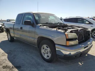 2006 Chevrolet Silverado 1500 LS with VIN 1GCEC19X66Z108114, listed as a Copart auction lot 72790544 with 0 mi miles and Salvage Title. Bid and sale history available at carsss.com. Image 4.