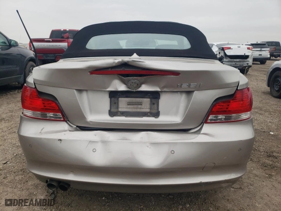 2009 BMW 1 Series 128i with VIN WBAUL73519VJ75377, listed as a Copart auction lot 45201845 with 180,663 mi miles and Salvage Title. Bid and sale history available at carsss.com. Image 6.