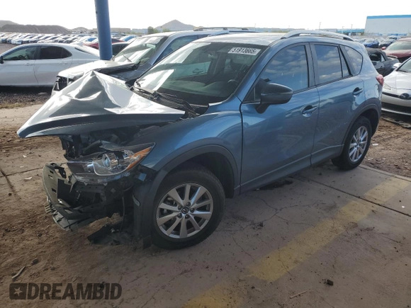2016 Mazda CX-5 Touring with VIN JM3KE2CY8G0876629, listed as a Copart auction lot 51913665 with 83,551 mi miles and Salvage Title. Bid and sale history available at carsss.com. Image 1.