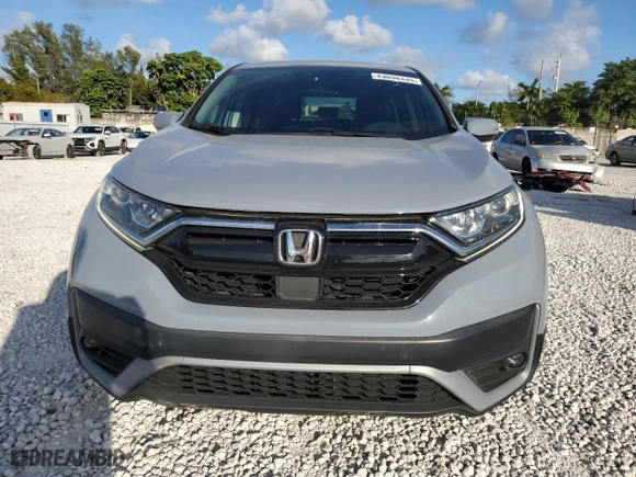 2021 Honda CR-V EX with VIN 7FARW1H52ME003585, listed as a Copart auction lot 43038335 with 45,139 mi miles and Clean Title. Bid and sale history available at carsss.com. Image 5.