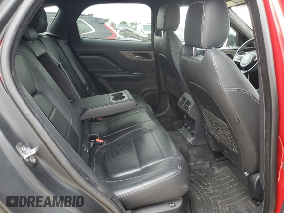 2017 Jaguar F-Pace S z VIN SADCM2BV1HA086290, wystawiony jako Copart lot #56218985 z przebiegiem 76 076 mil mil oraz Szkoda całkowita • Salvage title. Historia ofert i sprzedaży dostępna na DreamBid. Obrazek 11.