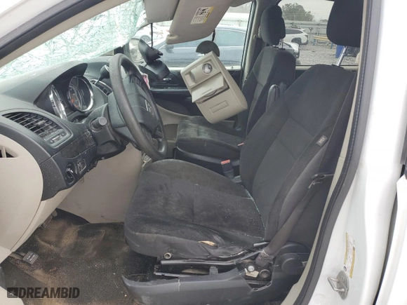 2019 Dodge Grand Caravan SE with VIN 2C4RDGBG6KR719552, listed as a Copart auction lot 46857125 with 0 mi miles and Salvage Title. Bid and sale history available at carsss.com. Image 7.