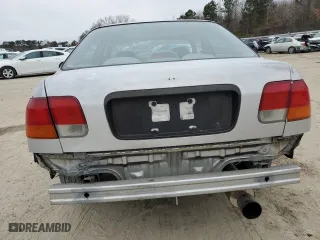 1996 Honda Civic DX with VIN 2HGEJ6624TH510979, listed as a Copart auction lot 88136735 with 208,029 mi miles and Salvage Title. Bid and sale history available at carsss.com. Image 6.