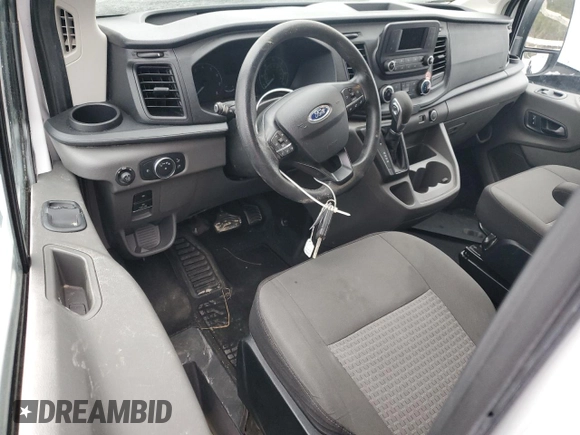 2021 Ford Transit Passenger XL with VIN 1FBAX2Y88MKA31842, listed as a Copart auction lot 86881884 with 74,868 mi miles and Salvage title. Bid and sale history available at DreamBid. Image 8.