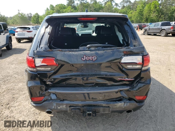 2019 Jeep Grand Cherokee Trailhawk with VIN 1C4RJFLG6KC838275, listed as a Copart auction lot 53002185 with 77,597 mi miles and Salvage title. Bid and sale history available at DreamBid. Image 6.