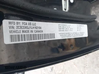 2020 Dodge Charger Scat Pack z VIN 2C3CDXGJ1LH162104, wystawiony jako IAAI lot #42097302 z przebiegiem 44 769 mil mil oraz . Historia ofert i sprzedaży dostępna na DreamBid. Obrazek 9.