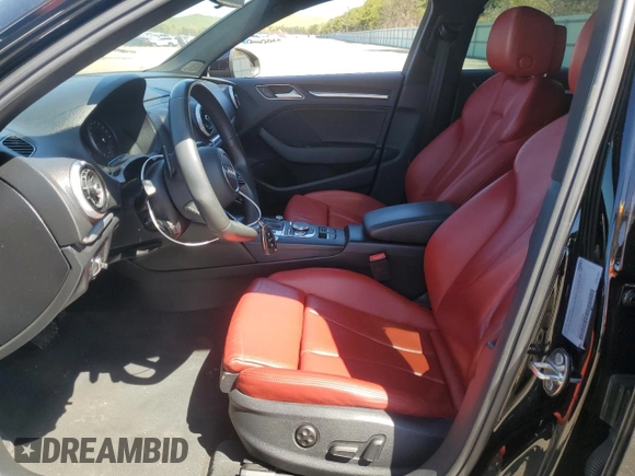 2020 Audi A3 Sedan Premium with VIN WAUAUGFFXLA098009, listed as a Copart auction lot 53214794 with 49,953 mi miles and Salvage Title. Bid and sale history available at carsss.com. Image 7.