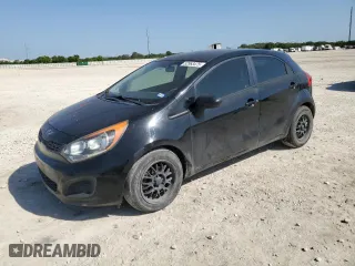 2013 Kia Rio LX with VIN KNADM5A36D6204815, listed as a Copart auction lot 52963475 with 96,880 mi miles and Clean Title. Bid and sale history available at carsss.com. Image 1.
