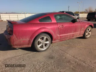 2008 Ford Mustang GT Deluxe with VIN 1ZVHT82H885101746, listed as a Copart auction lot 52190105 with 102,280 mi miles and Salvage Title. Bid and sale history available at carsss.com. Image 3.