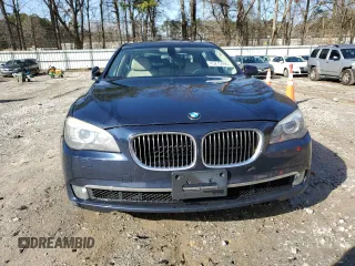 2011 BMW 7 Series 750Li with VIN WBAKB8C54BC852293, listed as a Copart auction lot 45215695 with 179,986 mi miles and Salvage title. Bid and sale history available at DreamBid. Image 5.