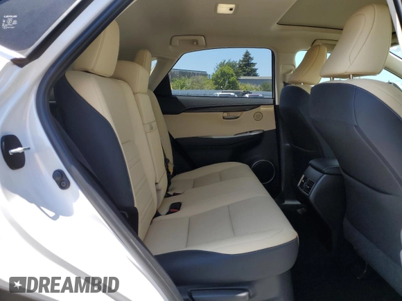 2021 Lexus NX 300h with VIN JTJGJRDZ8M5012895, listed as a Copart auction lot 62593635 with 41,210 mi miles and Salvage title. Bid and sale history available at DreamBid. Image 11.
