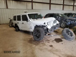 2021 Jeep Wrangler Unlimited Sahara с VIN 1C4JJXP61MW868399, выставлен на аукционе Copart как лот 49039445 с пробегом 35 387 миль миль и На запчасти • Non repairable. История ставок и продаж доступна на DreamBid. Изображение 4.