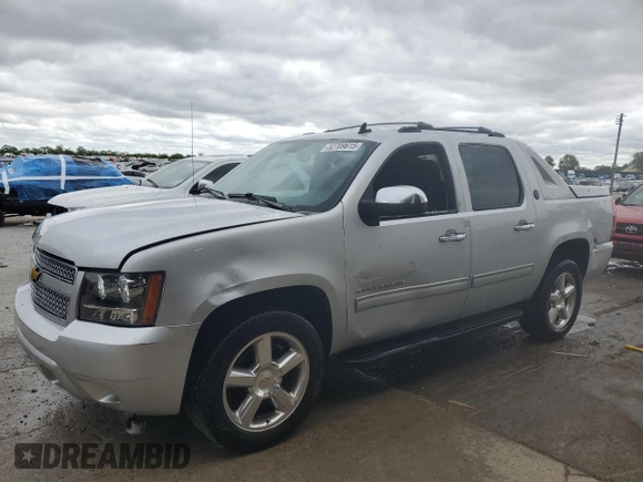 2013 Chevrolet Avalanche LS with VIN 3GNMCEE04DG325726, listed as a Copart auction lot 52709615 with 98,991 mi miles and Salvage title. Bid and sale history available at DreamBid. Image 1.