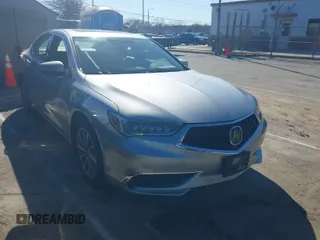 2018 Acura TLX w/Technology Pkg with VIN 19UUB1F56JA003499, listed as a IAAI auction lot 41810524 with 56,224 mi miles. Bid and sale history available at carsss.com. Image 1.