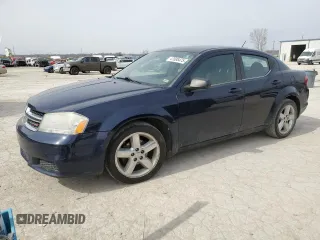 2013 Dodge Avenger SE with VIN 1C3CDZAB5DN688600, listed as a Copart auction lot 47686475 with 126,183 mi miles and Clean Title. Bid and sale history available at carsss.com. Image 1.