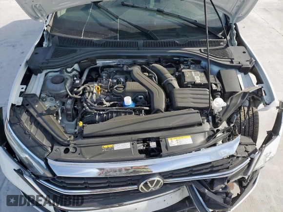 2023 Volkswagen Jetta SE with VIN 3VW7M7BUXPM012544, listed as a Copart auction lot 62155835 with 19,369 mi miles and Salvage title. Bid and sale history available at DreamBid. Image 11.