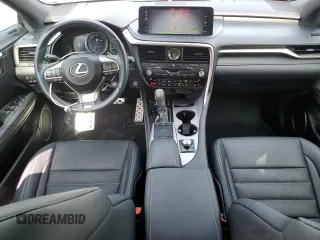 2021 Lexus RX 350 F Sport with VIN 2T2YZMDA6MC292683, listed as a Copart auction lot 56400115 with 39,940 mi miles and Salvage title. Bid and sale history available at DreamBid. Image 8.