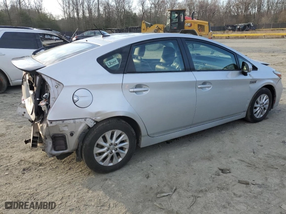 2015 Toyota Prius Plug-In Advanced with VIN JTDKN3DPXF3067585, listed as a Copart auction lot 46190514 with 183,455 mi miles. Bid and sale history available at carsss.com. Image 3.